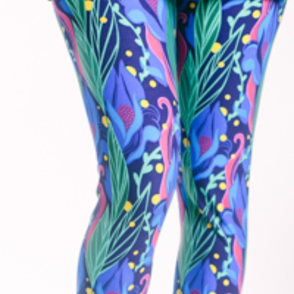NWT Agnes & Dora Underwater Wonderland Leggings